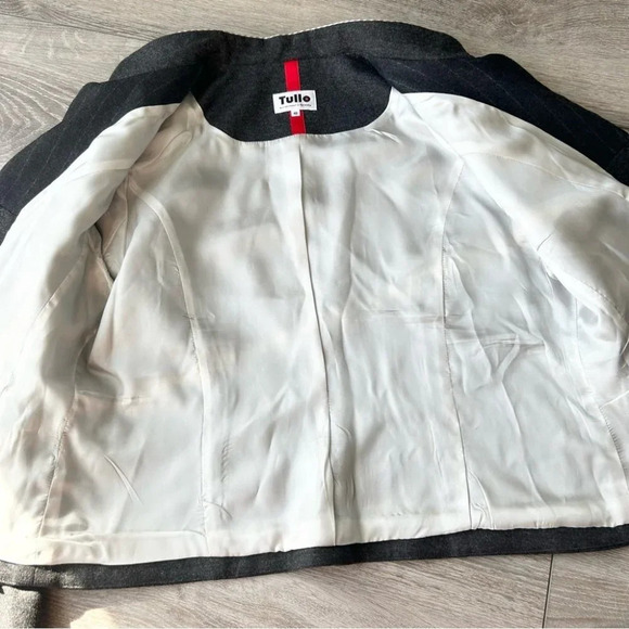 Vintage Tullo Stand Collar Wool Blazer Made in Germany - Picture 15 of 15